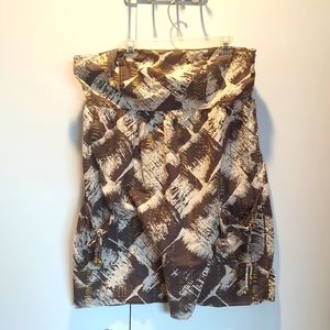 Strapless empire waist dress with liner- Gap